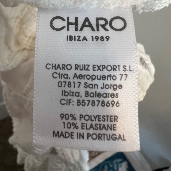 Charo Ruiz Ibiza Souley Long Dress in Natural White - Picture 11 of 11